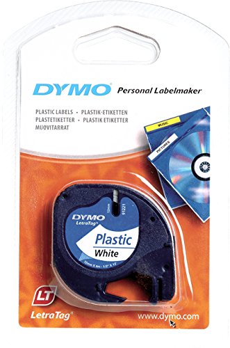 OEM Dymo 91221 (S0721660) DirectLabel - Etikettes Polyester White 12mm X 4m for Dymo LetraTag thumbnail