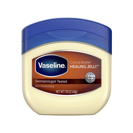 Original Petroleum Healing Jelly Perfect for Dry  Cracked and Rough Skin Protects Minor Cuts and Burns with 100% Pure and Natural Cocoa Butter  1.75 O