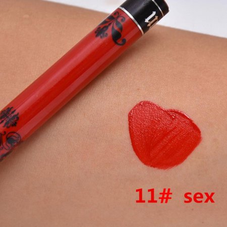 MEROTABLE Sexy Lips Colors Painting Lipstick Matte Lipgloss Beauty Makeup WaterProof Long Lasting Sex