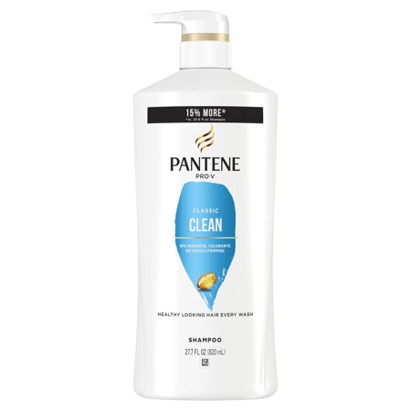 Pantene Pro-V Classic Clean Shampoo  All Hair Types  27.7 Fl Oz