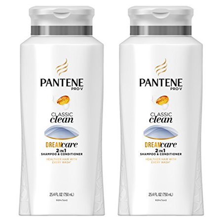 Pantene Pro-V Classic Clean 2in1 Shampoo + Conditioner 25.4 Fl of 2)