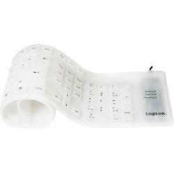LogiLink ID0018A Keyboard Universal USB QWERTZ German White