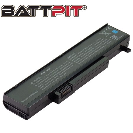 BattPit Gateway M-6752 M6753 M6755 M-6755 M6800 Series Part#: AB170 SQU-719 GT-M150H W35052LB SQU-721 Laptop Battery