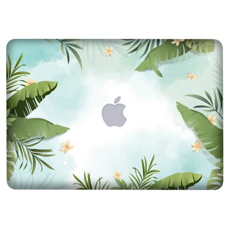 Green Leaf Computer Cover Suitable for Macbook Case  Case for MacBook Pro 13 -A2251/Case for MacBook Pro 13 -2289 Black