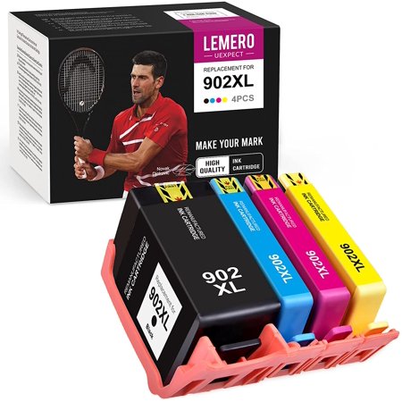 902XL 902 XL Ink Cartridges for HP 902XL 902 XL Combo Pack for OfficeJet Pro 6978 6968 6960 6970 6974 OfficeJet 6958 6950 6954 6956 Printer (Black Cya