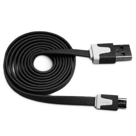 Importer520 Black 1.8m 6 Ft (Extra Long) Micro USB Data Sync Charger Cable ForHTC Windows Phone 8X HTC 6990 HTC Zenith(at & T  T Mobile  Verizon)
