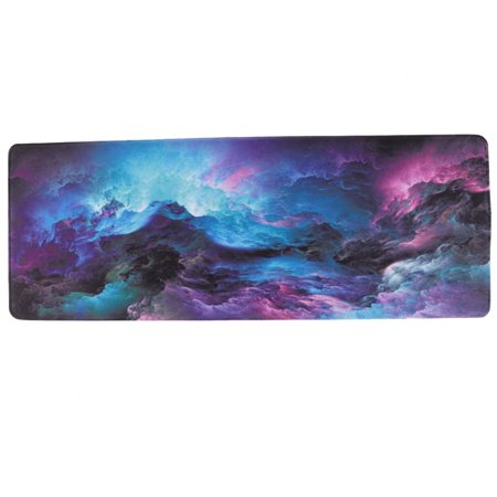 Left Wind Gaming Mouse Pad  Extended Mouse Pad  XXL Large Big Computer Keyboard Mouse Mat Desk Pad with Non-Slip Base and Stitched Edge for Home Offic