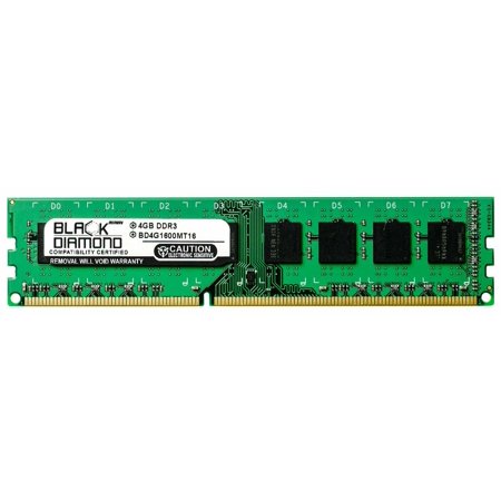 4GB BLACK DIAMOND for Compaq Pavilion HPE H8-1128 H8-1171sa HPE-360uk HPE-360z