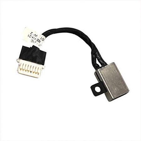 Gintai Dc Power Jack Socket Plug Charging Port with Cable Replacement for Dell Inspiron 17-7786 17-7791 2-in-1 0xymjp Xymjp