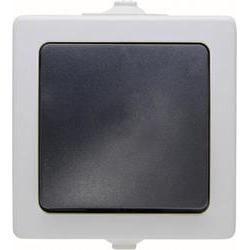 Kopp 565756004 Thermoplast Schwarz - Grau Lichtschalter (565756004)