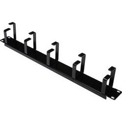 Digitus Black Steel Cable Management Panel, 1 U 483 Mm