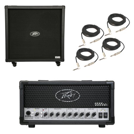 Peavey 6505 412 Straight Cabinet & 6505 MH Mini Head Electric Guitar Package New
