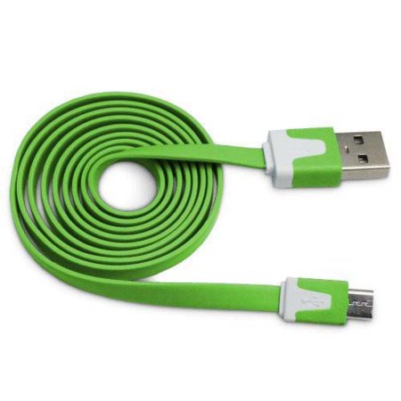 Importer520 Green 3m 10 Ft (Extra Long) Micro USB Data Sync Charger Cable ForHTC?Windows Phone 8X HTC 6990 HTC Zenith(at&T)  T Mobile  Verizon)
