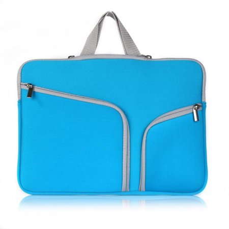 MEROTABLE for MacBook 13.3 Laptop Case Carry Bag for MacBook Samsung Chromebook HP Acer Lenovo Blue