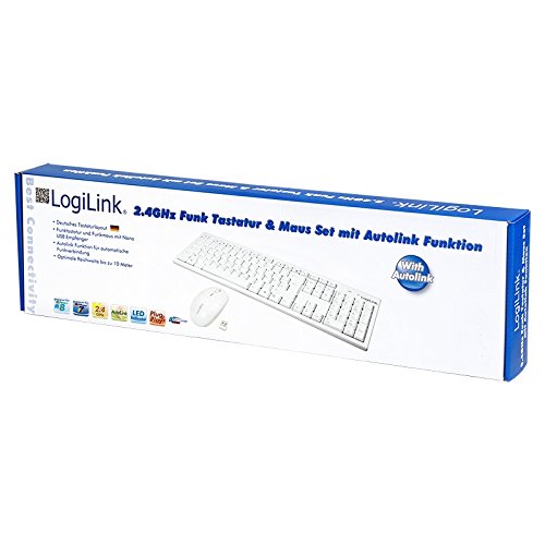 LogiLink Keyboard Mouse Combo Wireless