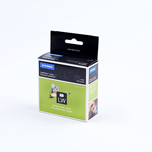 Dymo 11355 (S0722550) Original Label Tape (19mm X 51mm) Black on White thumbnail