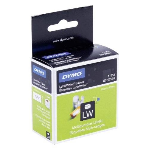 Dymo Labelwriter Multipurpose White (1000/roll) - 13x25nm thumbnail