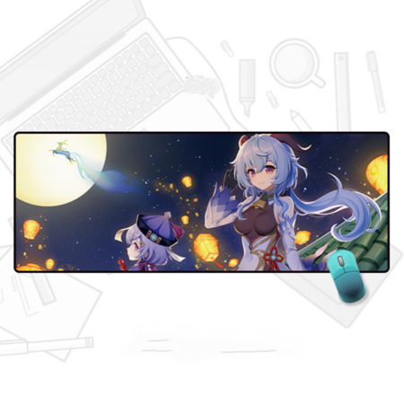 Large Mouse Pad  Extended Gaming Mouse Pad Mat with Non-Slip Base Stitched Mousepad  80×30cm-YS--04