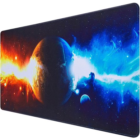 Gaming Mouse Pad  Canjoy Extended Mouse Pad  XXL Large Big Computer Keyboard Mouse Mat Desk Pad with Non-Slip Base and Stitched Edge for Home Office G