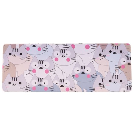 Ame Cute Animal Pattern Gaming Mouse Pad  Extended Mouse Pad  Large Big Computer Keyboard Mouse Mat Desk Pad with Non-Slip Base and Stitched Edge for 