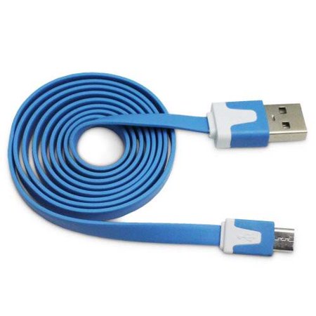 Importer520 Blue 3m 10 Ft (Extra Long) Micro USB Data Sync Charger Cable ForHTC?Windows Phone 8X HTC 6990 HTC Zenith(at&T)  T Mobile  Verizon)