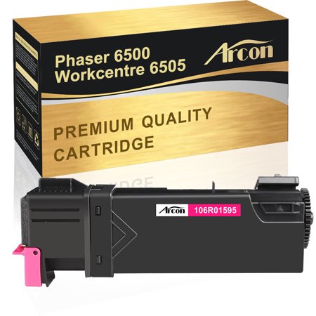 Arcon 1-Pack Compatible Toner Replacement for Xerox 106R01595 Phaser 6500 6500N 6500DN WorkCentre 6505 6505N 6505DN (Magenta)