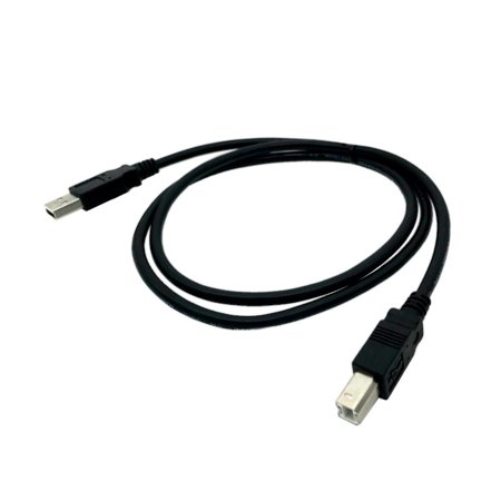 Kentek 3 Feet FT USB Cable Cord for HP OFFICEJET 4610 4620 4622 4630 4632 4634 4635 4636 5105 Printer Black