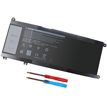 56WH 33YDH Laptop Battery for Dell Inspiron 17 7000 7778 7779 7786 7773 15 7577 G3 3579 3779 G5 5587 G7 7588 Latitude 13 3380 14 3490 15 3590 3580 PVH