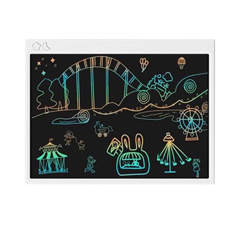 GoolRC 16 Inch LCD Writing Tablet Electronic Digital Drawing Board Rechargeable Writing Pad Color Screen One-Click Erase with Lock Button Gift for Chi