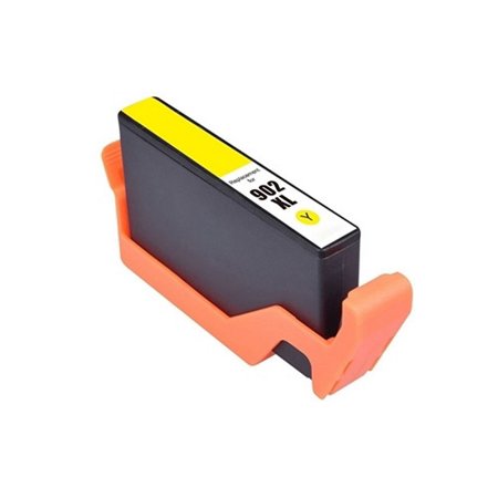 PrinterDash Replacement for OfficeJet Pro 6950/6951/6954/6958/6960/6962/6970/6974/6975/6978/6979 Yellow High Yield Inkjet (825 Page Yield) (NO. 902XL)