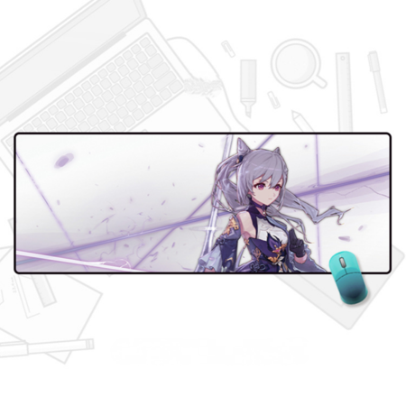 Large Mouse Pad  Extended Gaming Mouse Pad Mat with Non-Slip Base Stitched Mousepad  80×30cm-YS--25