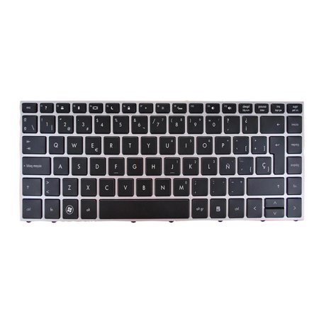 Silver Spanish Keyboard for HP 5330 5330M Laptop with