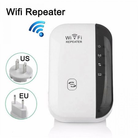 MEROTABLE Super Boost WiFi  WiFi Signal Booster WiFi Range Extender up to 300Mbps Amplifier WiFi Boosters  EU Plug