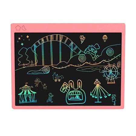 Aibecy 16 Inch LCD Writing Tablet Electronic Digital Drawing Board Rechargeable Writing Pad Color Screen One-Click Erase with Lock Button Gift for Chi