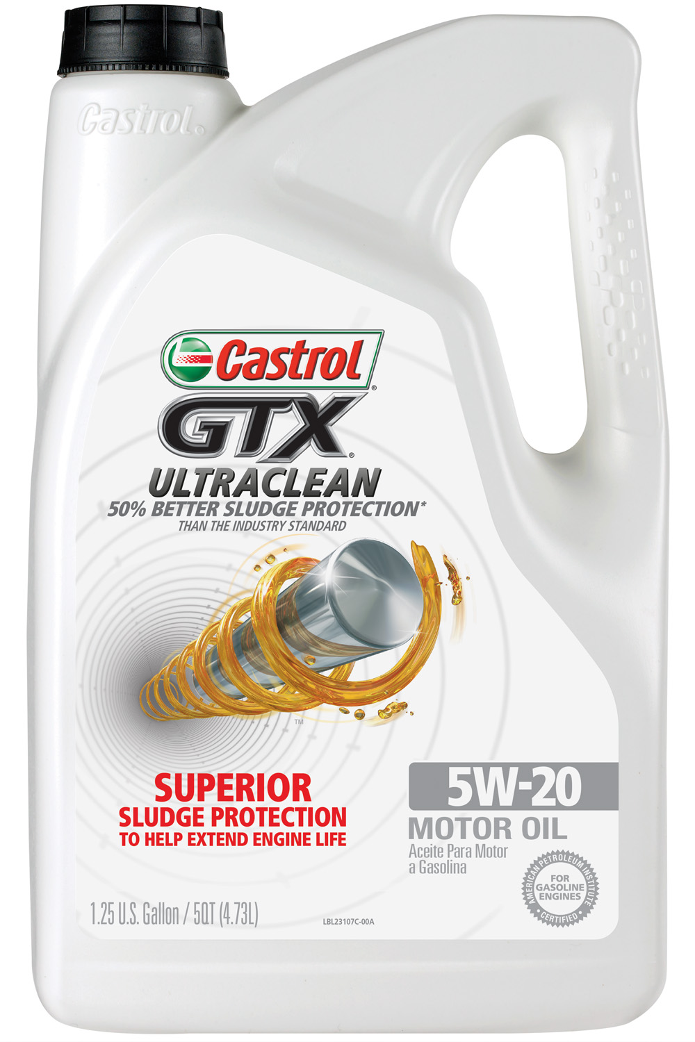 GTX 5W-20 Synthetic Blend Motor Oil, 5 Qt