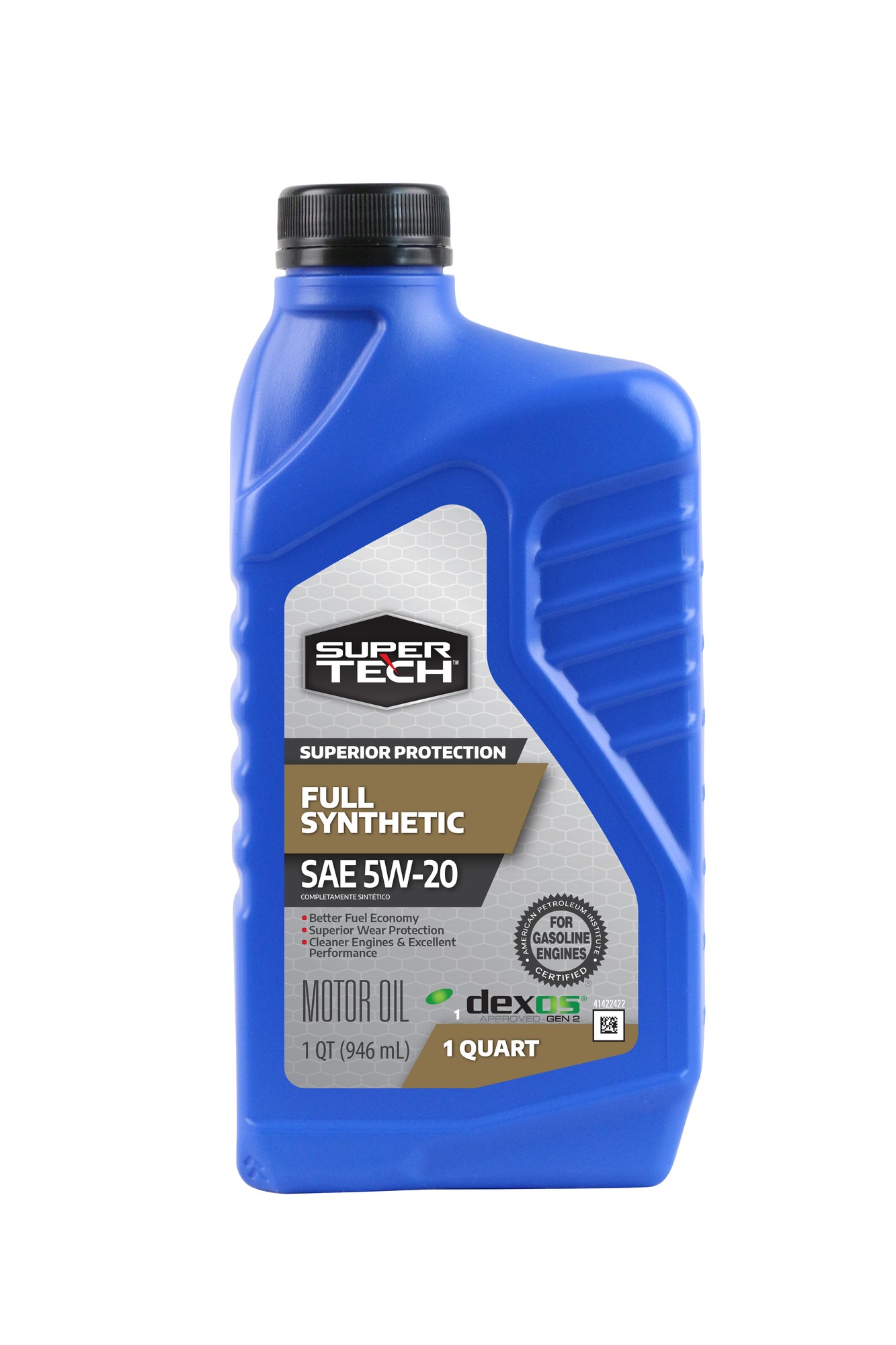 Super Tech Full Synthetic SAE 5W-20 Motor Oil  1 Quart