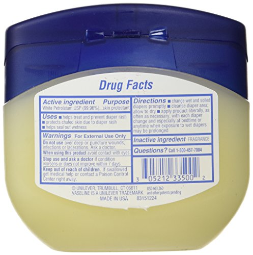 Vaseline Baby Nursery Petroleum Jelly 100% Pure  13 Oz Pack of 2 thumbnail