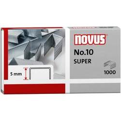 NOVUS 040-0003 No.10 Staples for Desktop Staplers / Stapling Plier