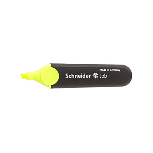 Schneider Highlighter Job Pen  Refillable  Yellow