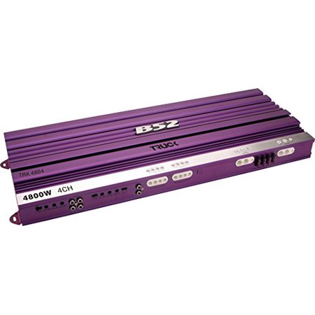 B52CarAudio TRK-4804 PURPLE 4800Watts TRUCK MOSFET POWER AMPLIFIER