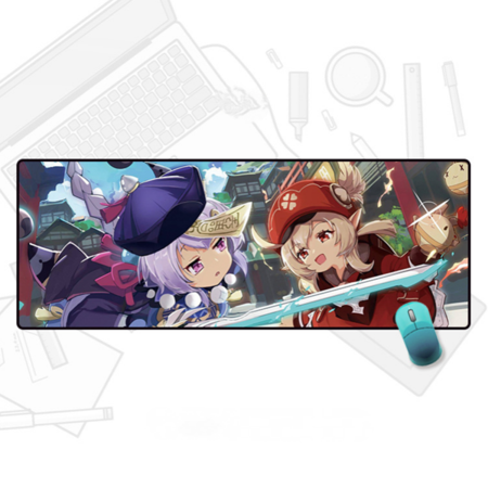Large Mouse Pad  Extended Gaming Mouse Pad Mat with Non-Slip Base Stitched Mousepad  80×30cm-YS--33