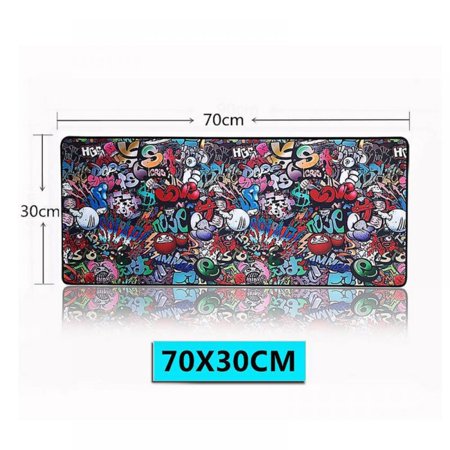 Spdoo Large Gaming Mouse Pad with Stitched Edges  Extended Mousepad with Superior Micro-Weave Cloth  Non-Slip Base  Water Resist Keyboard Pad  Desk Ma