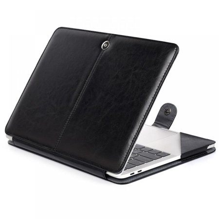 Satori for MacBook Air A2337/2338/2179/1932/2251/2289 13.3 Inch Case PU Leather Carrying Book Folio Protective Stand