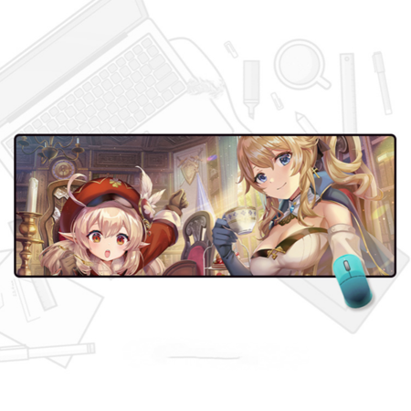 Large Mouse Pad  Extended Gaming Mouse Pad Mat with Non-Slip Base Stitched Mousepad  80×30cm-YS--27