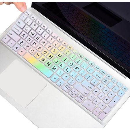 Keyboard Cover for 2021 Dell Inspiron 15 3000 3501 3502 3505 Dell Inspiron 15 17 5000 5584 5593 5594 5598 5501 5502 5505 5508 5509 7000 7500 7590 7591