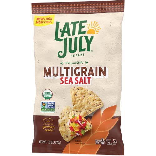 Late July Organic Multigrain Tortilla Chips Sea Salt 7.5 Oz thumbnail