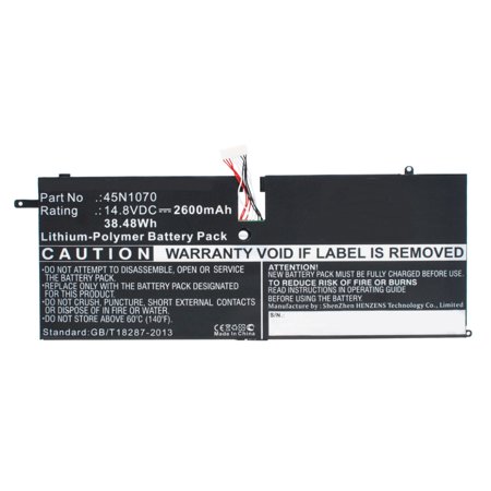 Synergy Digital Notebook  Laptop Battery  Compatible with Lenovo ThinkPad X1 Carbon 3444  ThinkPad X1 Carbon 3460 Notebook  Laptop Battery (14.8  Li-P