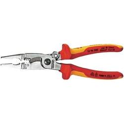 Knipex 13 96 VDE Insulated Electrical Multifunction Installation Pliers 200mm
