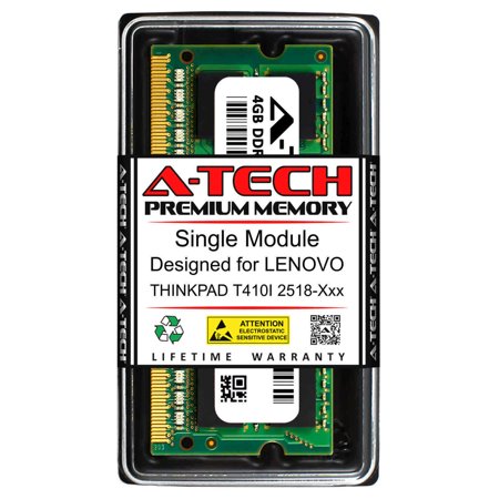 4GB PC3-8500 DDR3 1066 MHz Memory RAM for LENOVO THINKPAD T410I 2518-XXX