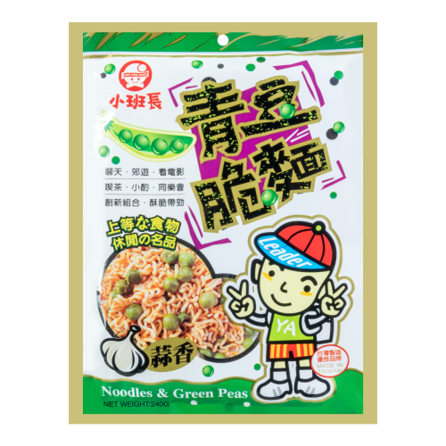 Triko Noodles and Peas Snack